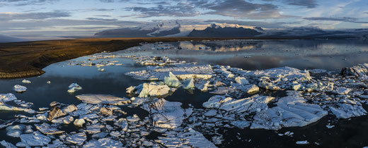 Gletscherlagune Jökulsarlon, Island