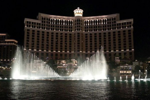 Bellagio, Las Vegas, Springbrunnen, Fountain, Las Vegas, Casino, Nevada, USA, Die Traumreiser