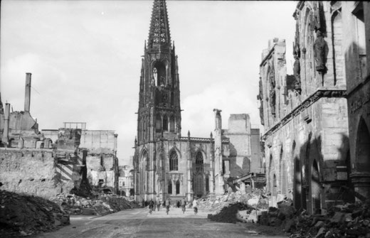 Sommer 1945 - Der Prinzipalmarkt - Foto Carl Pohlschmidt - ULB Münster
