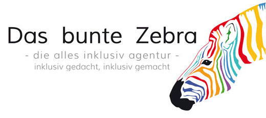 Das bunte Zebra Logo
