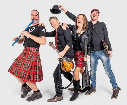 Celtic-Folkrock aus Oberschwaben: Die Band Cúl na Mara präsentiert am kommenden Wochenende bei drei Liveauftritten ihr neues Album "Best Of Times - Worst Of Times". Foto: Promo  