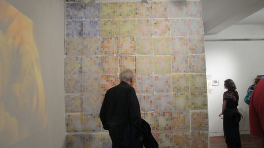 Squares/Color Installation III. LeRoy Neiman Gallery, New York City, 2012.