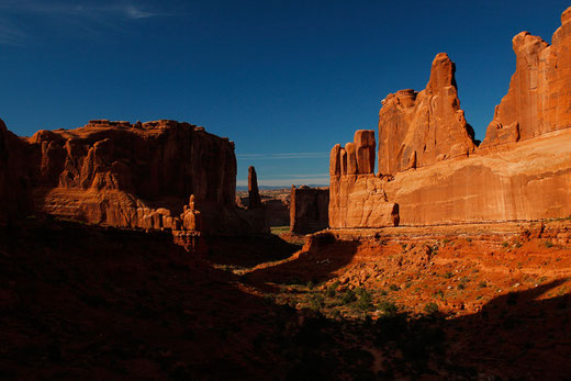 Park Avenue Trail, Arches National Park, wandern in Arches, USA