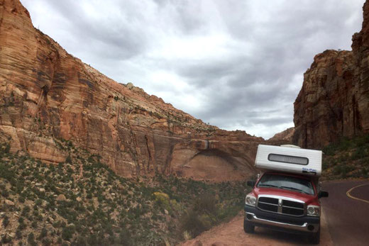 Converted pick-up, mobile living, USA