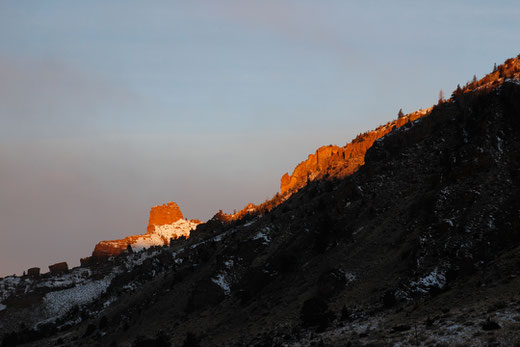 Sonnenaufgang Yellowstone National Park, USA