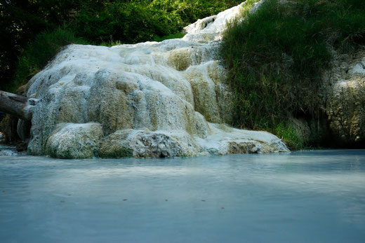 Bagni San Filippo in Tuscany, hot springs, nature in Italy, Italy trip