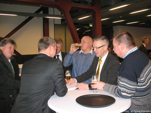 Foto: Neujahrsempfang IG BCE Bezirk Gelsenkirchen  2017, Stenberg und Gäste