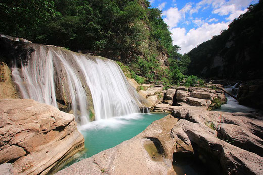 Tanggedu waterfalls in East Sumba