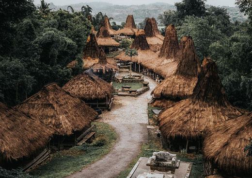Kampong Prailiu in East Sumba