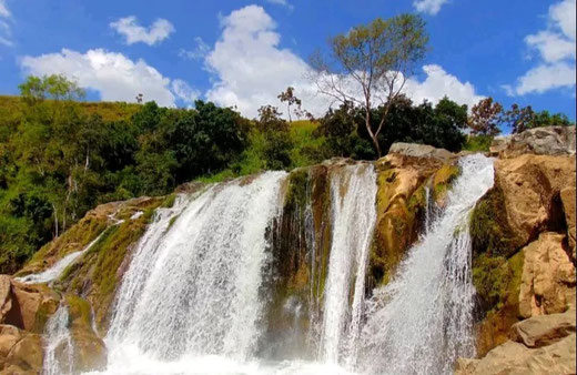 Harunda waterfall in East Sumba