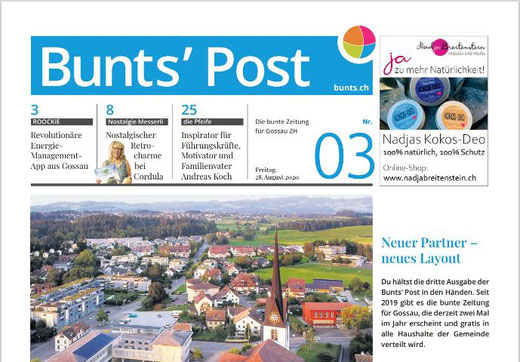 Die dritte Ausgabe der Bunts' Post ist am 28. August 2020 erschienen.