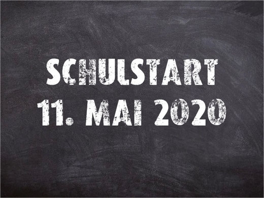 Auch für die Schüler geht's ab dem 11. Mai wieder los. Bild: bunts.ch