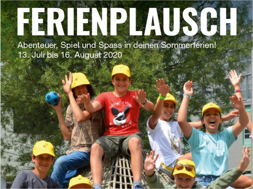 Der Sommer-Ferienplausch 2020 soll stattfinden. Bild: Info-Flyer pro Juventute Ferienplausch