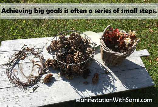 Believe on the power of small steps to achieve your big goal to supercharge your self-improvement