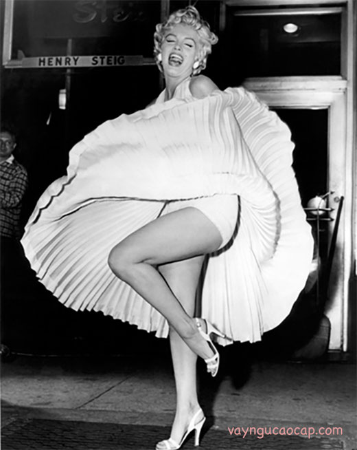 Hình ảnh tốc váy của Marilyn Monroe