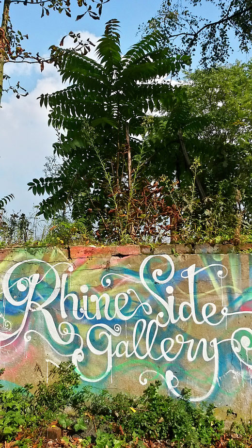 Neu seit 2017 in Krefeld Uerdingen: Street Art am Rhein