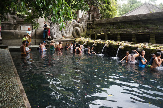 Tirta Empul Temple near Ubud, Gianyar, Bali