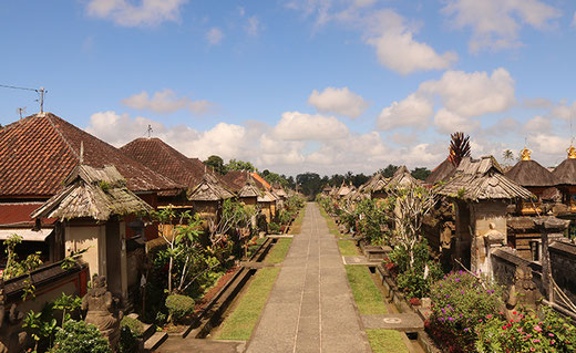 Penglipuran village in Bangli, Bali