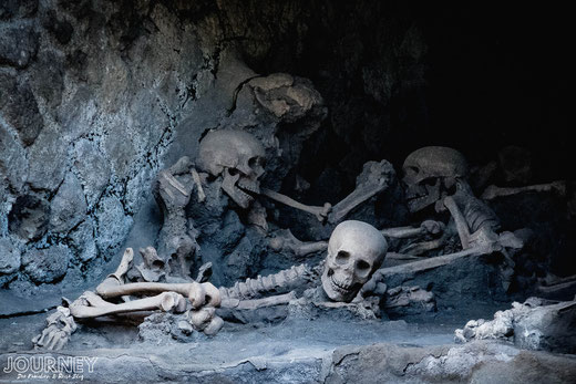 Skelette in Hercaluneum