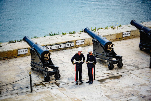 Die Kanonen von Valletta