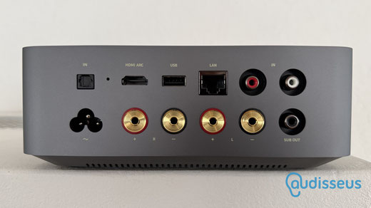 WiiM Amp Ultra - Test des Streaming-Verstärkers auf www.audisseus.de - Foto: Fritz I. Schwertfeger