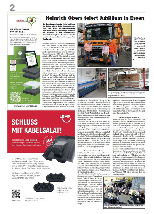 Die Dach News liefert Informationen rund um das Dachdeckerhandwerk!