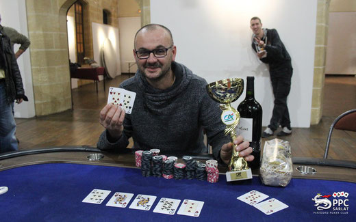 Sébastien CHABOT du club d'Angouleme remporte la 5ème édition du Tournoi REGIS GIBERT avec brio