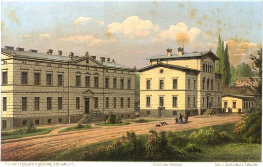 Die Akademie in Poppelsdorf (Foto aus Webseite)