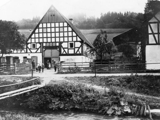 Nurks altes Wohnhaus um 1920