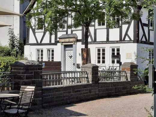 So zeigt sich heute das Esleven'sche Haus im Werbeprospekt