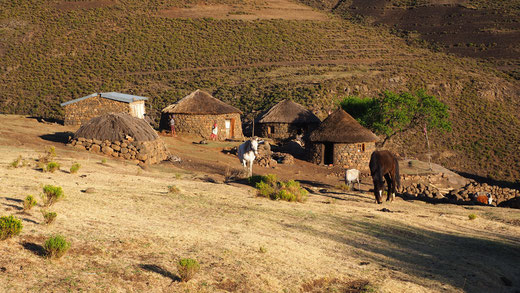 Entre Semonkong et Malealea ; Lesotho. Voyage Maxime Lelièvre