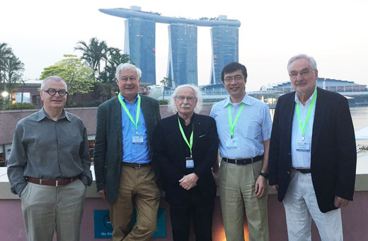 Prof. Dr. Ernst Poeppel with at the conference "East-West Connections: Grand Challenges in Brain, Cognition and Good Life Research at NTU