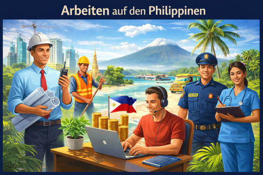 Arbeiten auf den Philippinen