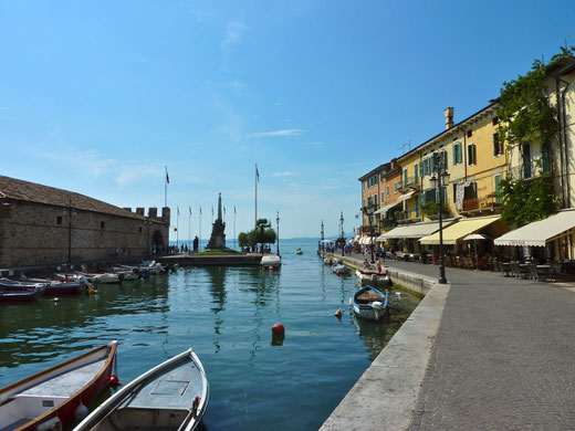 Gardasee Lazise Hafen