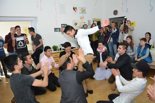 Fest der Freude der Wohngemeinschaft B3-come:in