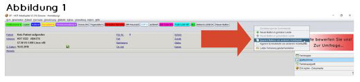 abasoft EVA Praxissoftware Arztsoftware Buttons Praxis Arzt
