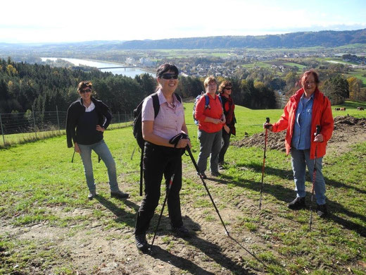 Herrlicher Ausblick auf Aschach