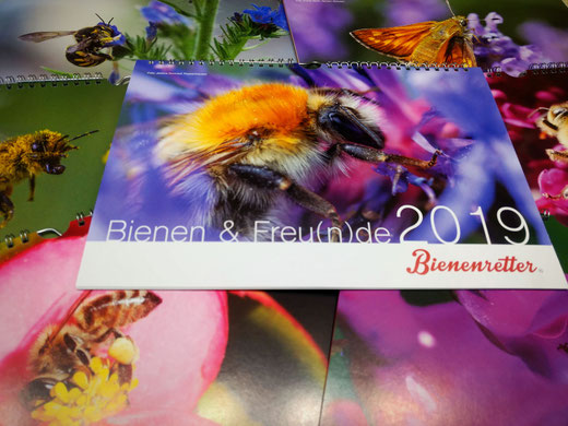 Bienenretter Kalender 2019 Bienen & Freun(n)de