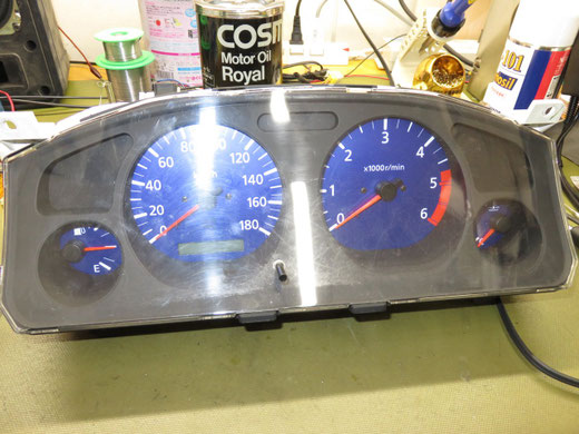 ダットサン520トラック メーター一色