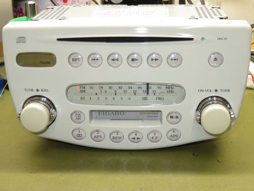 ニッサン フィガロ 純正オーディオ修理 PN-2028U