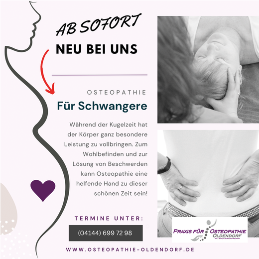 Osteopathie Schwangerschaft Stade Oldendorf Bremervoerde