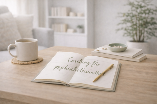 Arbeitsplatz für ein Coaching Praxis Andrea Herzog