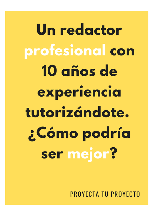 Tutorías para realizar el TFG o TFM de marketing, tfg marketing, tfm marketing, hacer tfg marketing, hacer tfm marketing