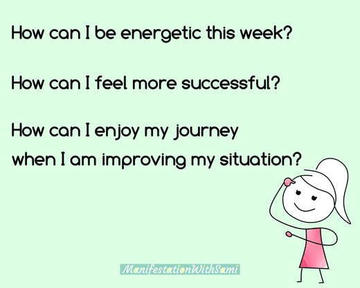 Positive and constructive questions.