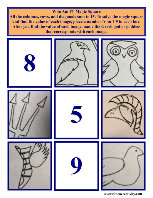 Who Am I? A Mythological Magic Square