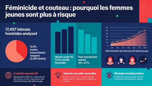 Féminicide et couteau - Facteurs de risque pour les femmes jeunes