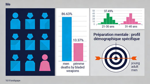 Les profils des victimes : de jeunes hommes adultes