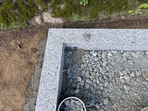 後方部 　施工②