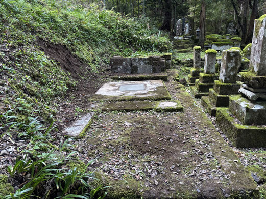 既存墓地　移設後