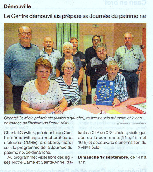 Ouest-France du 6/09/2017